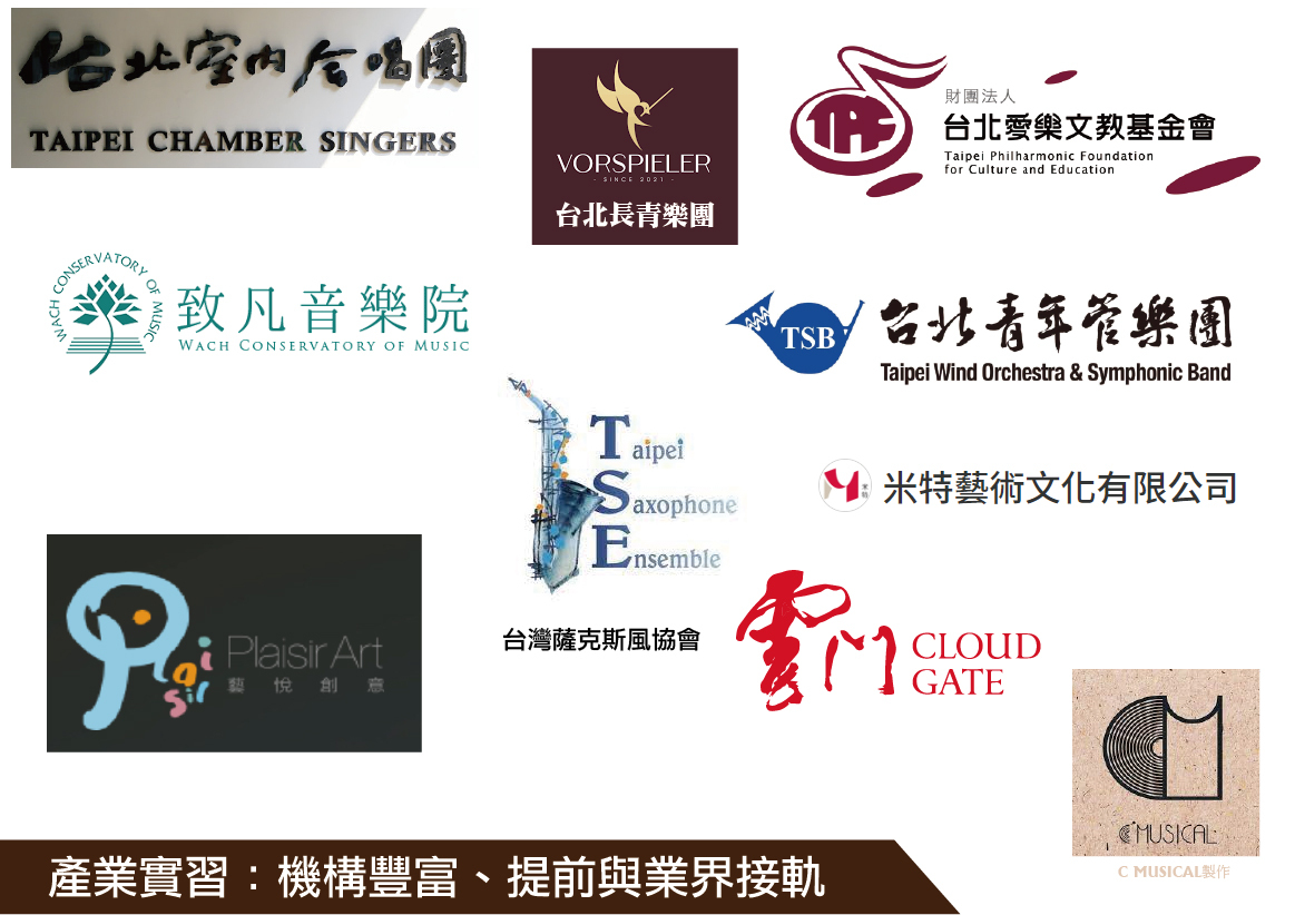 產業實習:實習機構豐富、提前與業界接軌
